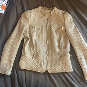 LA coalition jacket size large - tan